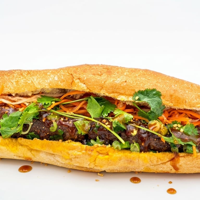 Delicious Banh Mi Sandwiches