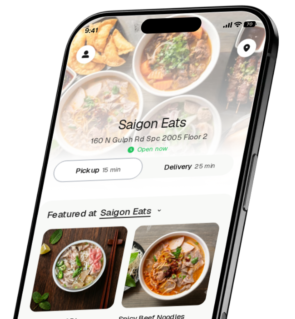 Saigon Eats app preview