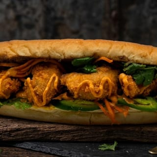 Fried Shrimp Banh Mi