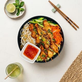 Chicken Skewer Vermicelli