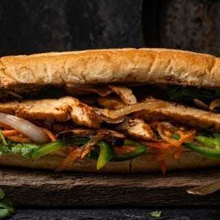 Tofu & Mushrooms Banh Mi