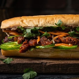 Lemongrass Pork Banh Mi