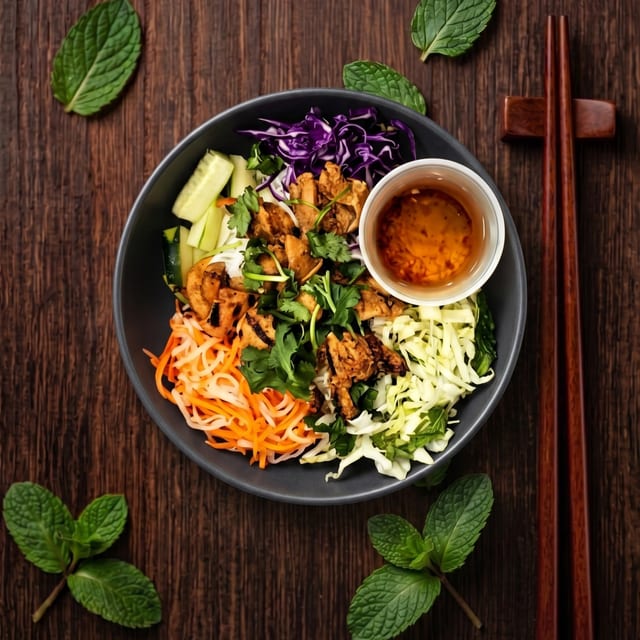 Honey Chicken Rice/Vermicelli.