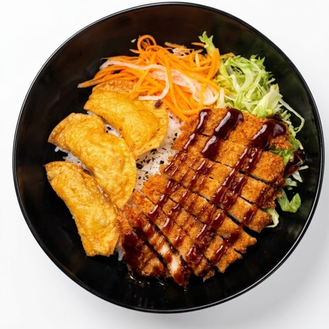 Katsu Chicken w. Rice.