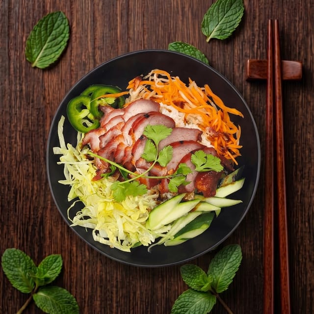 Char-siu Rice.
