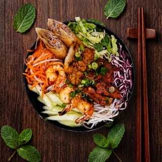 Grilled/Fried Shrimp Rice/Vermicelli
